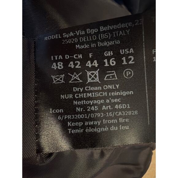 Cinzia Rocca Wool & Cashmere Coat NEW NWT sz12 - Picture 13 of 16